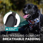 Embark Adventure XL Dog Harness – No-Pull, Reflective Trim, Military-Grade Nylon, Dual Leash Clips, Gel-Lined Handle for Extra Large Dogs