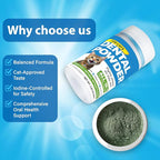 Cat Dental Powder, Bad Breath Tartar Control, Help Gingivitis and Stomatitis | Plaque Off with Natural Extracts & Probiotics