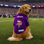 Littlearth NFL Minnesota Vikings Stretch Pet Jersey,Small