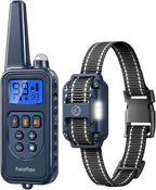 Electronic Dog Training Collar, 1-99 Shock Levels, IPX8, 3300FT | Dog Shock Collar With Remote, Beep/Vibration/Shock Modes, LED Light, Rechargeable, Fits 5-120Lbs Dogs