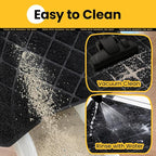 Conlun Cat Litter Mat Litter Trapping Mat, 24" x 17" Premium Durable PVC Grid Mesh with Scatter Control, Non-slip, Less Waste Cat Litter Box Mat, Soft on Kitty’s Paws, Urine Waterproof