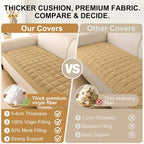 Smiry Couch Cover for Dogs, Non Slip Fuzzy Pet Sofa Covers Washable | Sofa Slipcovers for 2-3 Cushion Couch, Soft Thick Furniture Protector for Cats Dogs, Against Fur, Dirt, Scratch (27.6"x59")