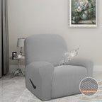 Easy-Going 100% Waterproof Recliner Chair Cover，1-Piece Recliner Slipcover | Dual Waterproof Couch Cover for Recliner，Leakproof Furniture Protector for Kids Pets Dog Cat Daily Stain, Light Fray