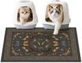 Unicorn Catcher 33"x22" Cat Litter Mat Non-Slip Washable Litter Box Mat | High-Density PVC Litter Catcher Mat Efficiently Traps Scattered Litter From Paws To Keep Floors Clean