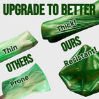Ultra Thick & Deep RockRhino Dog Poop Bags for Large & XL Dogs | 4-Layer Interlocked Bottom, Certified Compostable | Vanilla Scent, 60 Bags, Easy Open Tie Handles | Fits Holder, Not Scooper