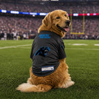 Littlearth NFL Carolina Panthers Stretch Pet Jersey, Team Color, X-Large