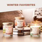 Pet House Pet Odor Candle Plant Based Hot Chocolate Candle Clean Burning, Long Lasting for Home, Hot Cocoa 2 Pack