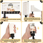 Extra Sticky Lint Roller Refills for Pet Hair Removal, 10 Rolls | No handle included. 10 rolls, 120 easy-tear sheets each, 1,200 total for dog and cat hair on clothes and furniture.