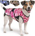 Dog Cooling Vest, 2-Layer Microfiber Cooling Jacket, Pink, S | Longer cooling duration, balanced comfort, UV protection, soft double-layer microfiber fabric, sizes to suit most dogs