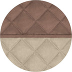 PureFit Reversible Quilted Couch Covers for Dogs Sofa Cover 4 Seater 88" | Brown/Beige, Water Resistant Couch Protector, Washable Pet Couch Cover with Non Slip and Elastic Straps For Kids