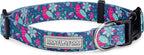 Lucky Love Dog - Adjustable Collar and Leash Set with Easy Click Buckle for Medium Dogs, Durable, & Comfortable Collar for Male & Female Dogs, Puppies & Adul t- CarrieBelle Combo, Medium