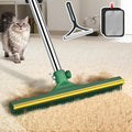 Carpet Rake for Pet Hair Removal Tool, 3 Pcs Dog Cat Hair Brush | 60'' Pet Hair Remover for Pet Owner Reusable Carpet Broom with Long Handle, Lint Brush for Rugs, Mats, Couch, Furniture