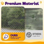 Outdoor Cat Enclosures with Tunnels, Rywell 10FT Cat Tunnel Outdoor with Cube, Portable Cat Playpen and Catio with Carry Bag for Multiple Cats