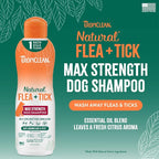 Parent NFT Shampoos only | Powerful & Natural Defense | Flea & Tick Prevention | For Large & Small Dogs | Made in USA