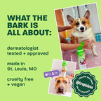 TropiClean Tearless Puppy Shampoo, 3X Long-Lasting BlackBerry Pear Scent, Hypoallergenic Dog Shampoo, Made in the USA, Cat & Kitten Friendly, 20 oz