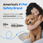 Waggle RV Pet Temperature Monitor - 4G Cellular, No WiFi Required - Real-Time App, SMS & Email Power Outage Alerts - Unlimited Notifications - Home, Car, RV & Vacation Safety - Subscription Required