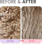 Lillian Ruff PRO Formula Ultra Brightening Dog Shampoo & Leave-in Conditioner Detangler Set - Professional Whitening, Stain Removal, Dematting, Detangling & Odor Control with Aloe & Provitamin B5