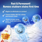 Sunny & Honey Pet Stain and Odor Remover for Carpets, 1 Gallon Spice | USA Made - Enzyme Cleaner for Dog Urine & Poop - Eliminates Set In Stains - Color Safe - For Rugs, Furniture & Car Seats