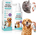 Pet Oral Care Spray, Dog Dental Spray for Dog Teeth Cleaning, Natural Dog Breath Freshener, Daily Dog Dental Care & Cat Dental Care Solution,No Brush Required Pet Mouth Freshener Spray for Dogs & Cats | Dog Dental Spray For Dog Teeth Cleaning & Cat Den...