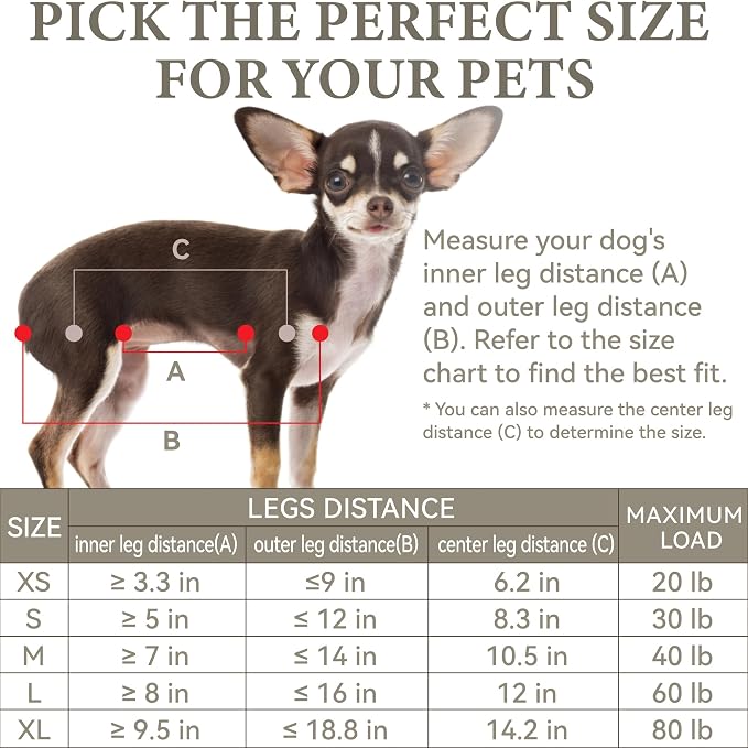 Dog Grooming Hammock – for Dogs Cat Grooming Hammock,Dog Sling for Nail Trimming with Dog Nail Clippers for Small Dogs,Dog Hammock for Nail Trim,Dog Hanging Harness for Nail Trimming