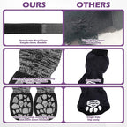 EXPAWLORER Anti Slip Dog Socks to Prevent Licking Paws,Winter Dog Boots & Paw Protectors,Dog Booties for Hardwood Floors with Grippers,Dog Shoes for Hot/Cold Pavement Small Medium Large Senior Dog