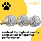 Dog Nail Grinder - Regular, Hard & Soft Replacement Head - Small & Large Dogs - Premium Quality - Diamond Tip Drill Bit - Professional Dog Nail Trimmers - Grooming Kit - 3 Pack