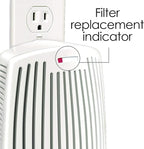 Hamilton Beach TrueAir Plug-Mount Odor Eliminator with Carbon Filter | Green Mountain Scent Cartridge | For Common Household-Smells, Tobacco, Pet, Bathroom, Trash | On/Off Fan | 04530GM