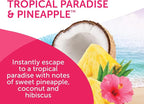 Bright Air 14 oz. Super Odor Eliminator, For Medium-Size Spaces, Tropical Paradise & Pineapple Scent, Case of 6, Air Freshener, Natural Essential Oils, Lasts Up to 90 Days Each