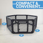6-Panel Modular Dog and Puppy Playpen, Indoor/Outdoor Pet Enclosure