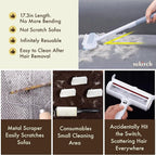 Dog & Cat Hair Remover for Couch, Reusable Lint Brush for Furniture | Multifunctional Fur Removal Tool, Reusable Design with No Refills Needed for Couch, Sofa, Bedding & Car Seats
