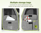 pecute Cat Backpack Carrier Expandable, Cat Backpack with Curtain | Durable Oxford Cloth, Lockable Zipper,Use for Pet Under 11 lbs to Travel