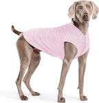 Goldpaw Dog Sun Shirt with UV Protection - Lightweight, Cooling Sun Protection Clothing for Dogs - Reduce Heat Absorption - Pet Clothes Made in the USA - Machine Washable - Size 22 - Pink Lemonade