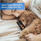 Dog Nail Trimmers and Dog Nail Clippers Kit, Whisper Quiet Electric Grinder with Light, for Small, Medium, Large Dogs, Cats Toenail Grooming, 3 Speeds