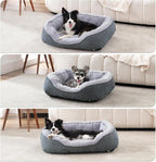 INVENHO XL Dog Beds Large Sized Dog, Washable Orthopedic Warming Soft Sleeping Durable with Anti-Slip Bottom