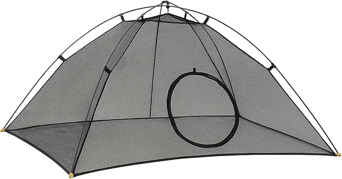 Cat Tent, Large Portable Playhouse for Outdoors and Indoors | Enclosure for felines, kittens and small animals, use outside or inside, a happy habitat that keeps pets contained safely