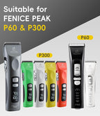10FC Pet Clipper Replacement Blade for P60 & P300, Detachable 440C Stainless Steel Fixed Blade & Titanium-Plated Ceramic Moving Blade, 1.9mm (1/13")