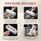 Roller Pet Hair Remover - Reusable Lint Roller for Cat & Dog Hair on Furniture, Couch, Carpet – Portable, Eco-Friendly