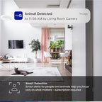 myQ Indoor Plug-in Security Camera Gen 2 – 2K Smart Wi-Fi Camera with Night Vision, Baby and Pet Monitor, Motion Detection and Alerts, 2-Way Audio & App Control, 2 Pack