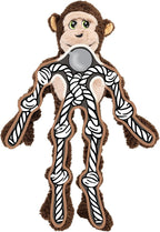 KONG Knots Oversized Dog Toy - Large/X-Large - with Inner Rope Skeleton (Frog/Monkey Combo)