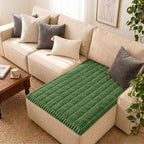 Smiry Couch Cover for Dogs, Non Slip Fuzzy Pet Sofa Covers Washable | Sofa Slipcovers for 3 Cushion Couch, Soft Thick Furniture Protector for Cats Dogs, Against Fur, Dirt, Scratch (43"x82.7")