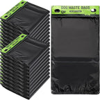 Ireer 2500 Pcs Dog Bags Bulk, Dog Pet Waste Bags Bulk, Leakproof Easy Single Pull Bag for Poop Station Fit Hang Hole Dispenser Pet Waste Bag for Home Outdoor