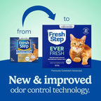 Fresh Step Advanced Ever Fresh Multi Cat Clumping Litter with Febreze Freshness, Ammonia Block Technology, Ultra Absorbent, 16 lb. Box, Pack of 2 | Ultra Absorbent to Last Longer, Scented with Febreze Freshness, Lowest Dust Formula, Compatible with Mos...