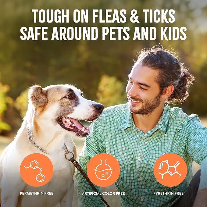 Parent NFT Shampoos only | Powerful & Natural Defense | Flea & Tick Prevention | For Large & Small Dogs | Made in USA