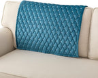 Eismodra Couch Cover,Sectional Couch Covers,Sofa Covers for 3 Cushion Couch,Anti-Slip Sofa Slipcovers for Dogs Cats Kids Loveseat Recliner L Shaped Armrest Backrest,Blue 36''x36''(Only 1 Piece)