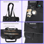 Ownpets Large Pet Carrier for Dogs Cats, 18-20lbs, Hands-Free Purse Bag | extra large, storage pockets, travel vet shopping, medium pets