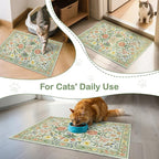 Unicorn Catcher 33"x22" Cat Litter Mat Non-Slip Washable Litter Box Mat | High-Density PVC Litter Catcher Mat Efficiently Traps Scattered Litter From Paws To Keep Floors Clean