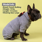 KYEESE Turtleneck Dog Pajamas for Small Medium Large Dogs Warm Dog Onesie | 4-Way Stretch, Lightweight & Breathable, Reduces Shedding, Gentle on Sensitive Skin, Recovery Support, Easy Potty Breaks