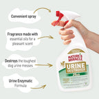 Nature's Miracle Dog Urine Destroyer Plus, Enzymatic Cleaner, 32 oz | Destroys the Toughest Dog Urine Stains, For Use on Multiple Surfaces, Safe For Pets and Home*, Fresh Scent
