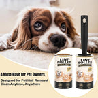 Extra Sticky Lint Roller Refills for Pet Hair Removal, 10 Rolls | No handle included. 10 rolls, 120 easy-tear sheets each, 1,200 total for dog and cat hair on clothes and furniture.
