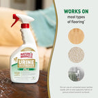 Nature's Miracle Dog Urine Destroyer Plus, Enzymatic Cleaner, 32 oz | Destroys the Toughest Dog Urine Stains, For Use on Multiple Surfaces, Safe For Pets and Home*, Fresh Scent